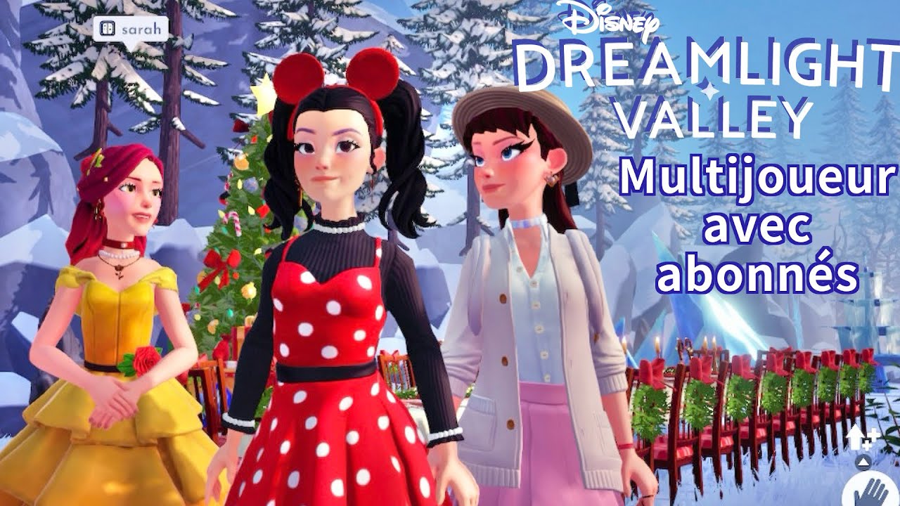Visite de vallée d'abonné 🌟 Multijoueurs online chez Sarah Sakura ! Disney Dreamlight Valley 188