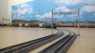 KATO HO UNITRACK カント付き曲線の効果 #2 / Visual effect of the superelevated curved track #2