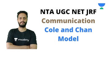 Cole and Chan Model of Communication. Paper-1 NET JRF