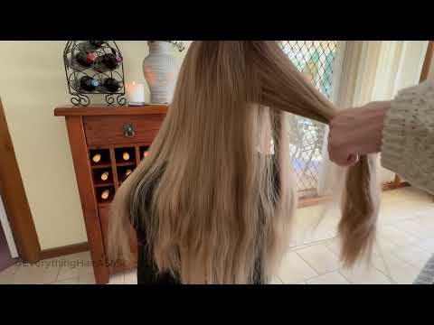 ASMR Hair Brushing & Combing