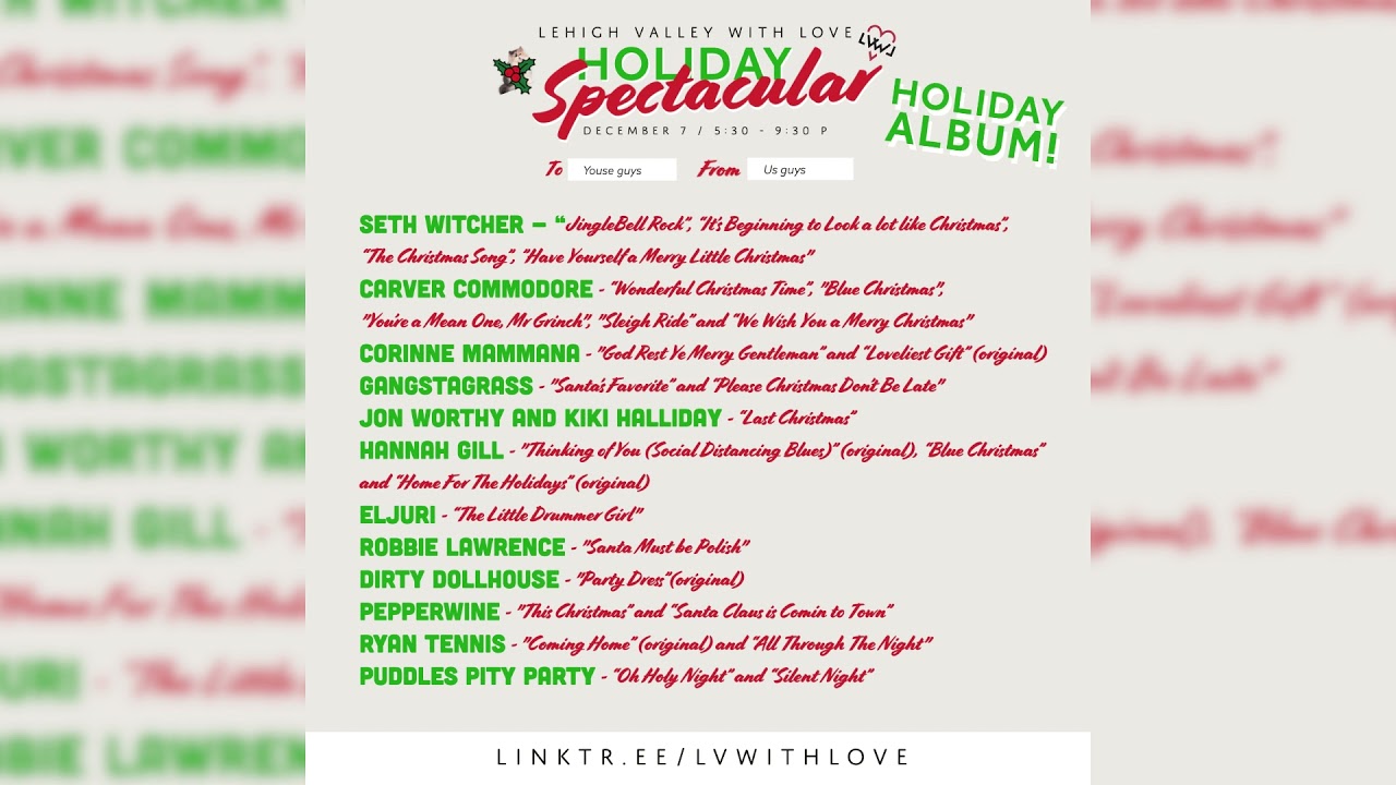 LVwithLove Holiday Spectacular Album