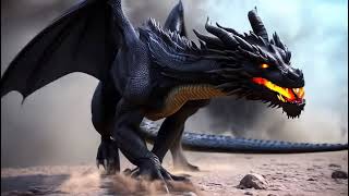AI Animated Black Dragon Test: Impressive Character Generation