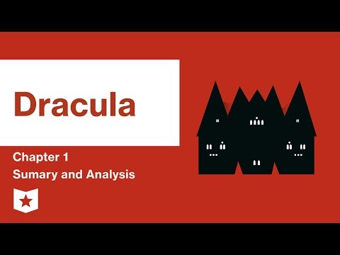 Dracula  | Chapter 1 Summary & Analysis | Bram Stoker
