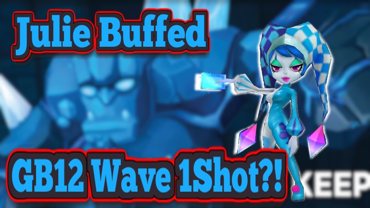 Buffed Julie, GB12 Wave 1Shot?! - Summoners War - YouTube