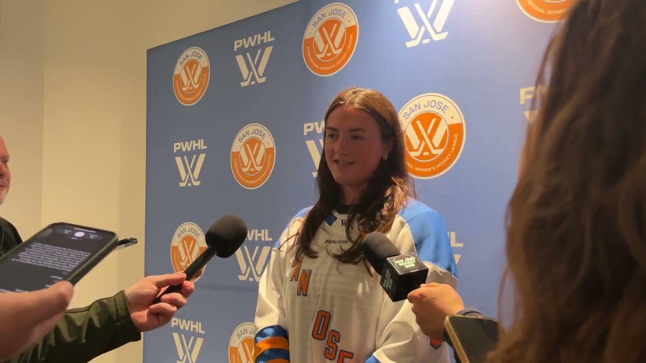 Rory Guilday on New PWHL San Jose Jersey, Opportunity With Expansion Team, Olympic Experience