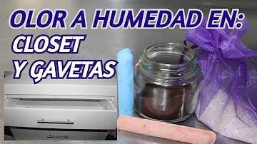 ¿Cómo se absorbe la humedad en los cajones?