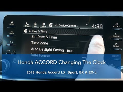 how-to-change-the-2018-accord-clock-settings