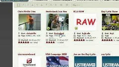 Ustream Tutorials: Adding Friends