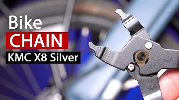 Bike Chain Replacement two ways | KMC X8 Silver