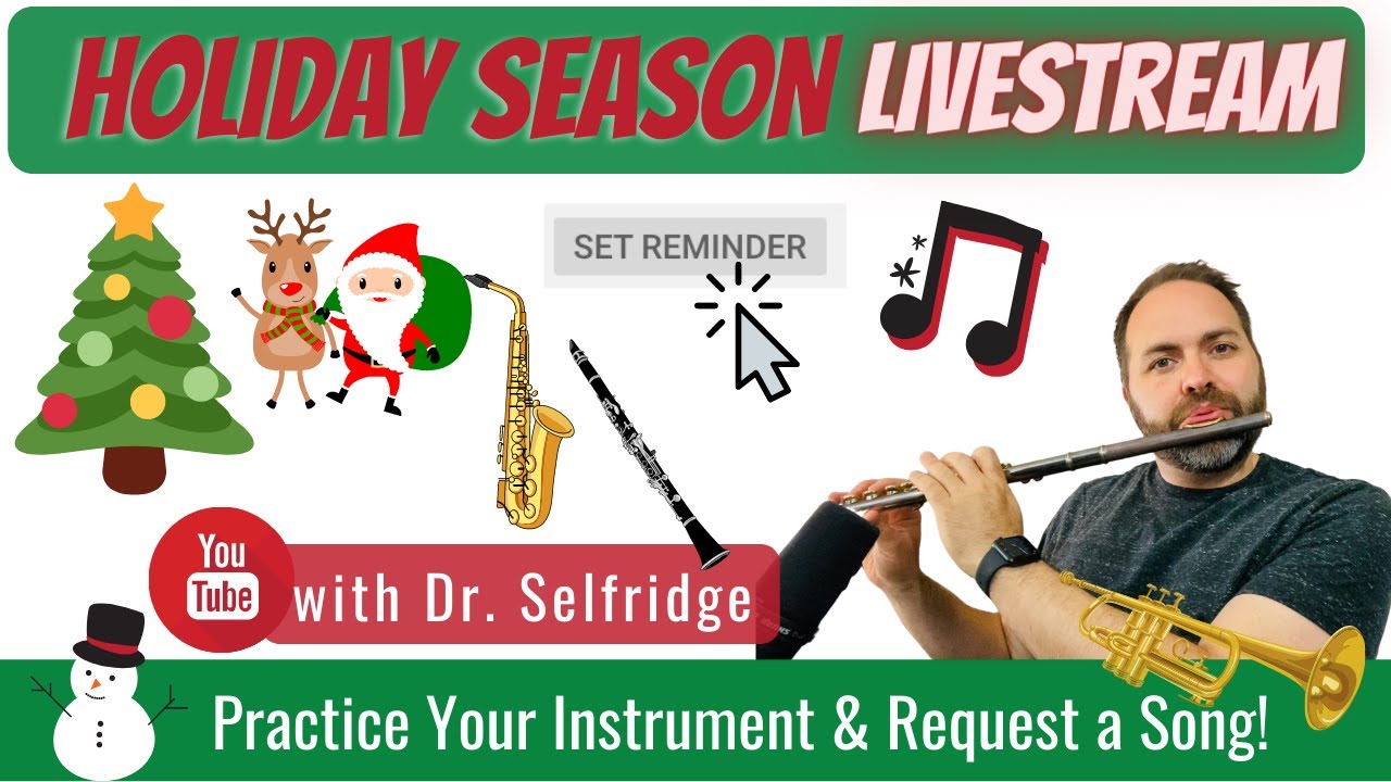 Join Us for Today's Holiday Livestream! 