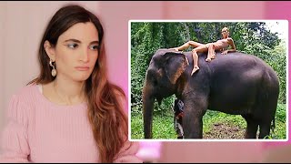 Photographer Reacts to PROBLEMATIC Americas Next Top Model ELEPHANT Photoshoot