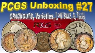 PCGS Unboxing #27: Crackouts, Varieties, & Toners
