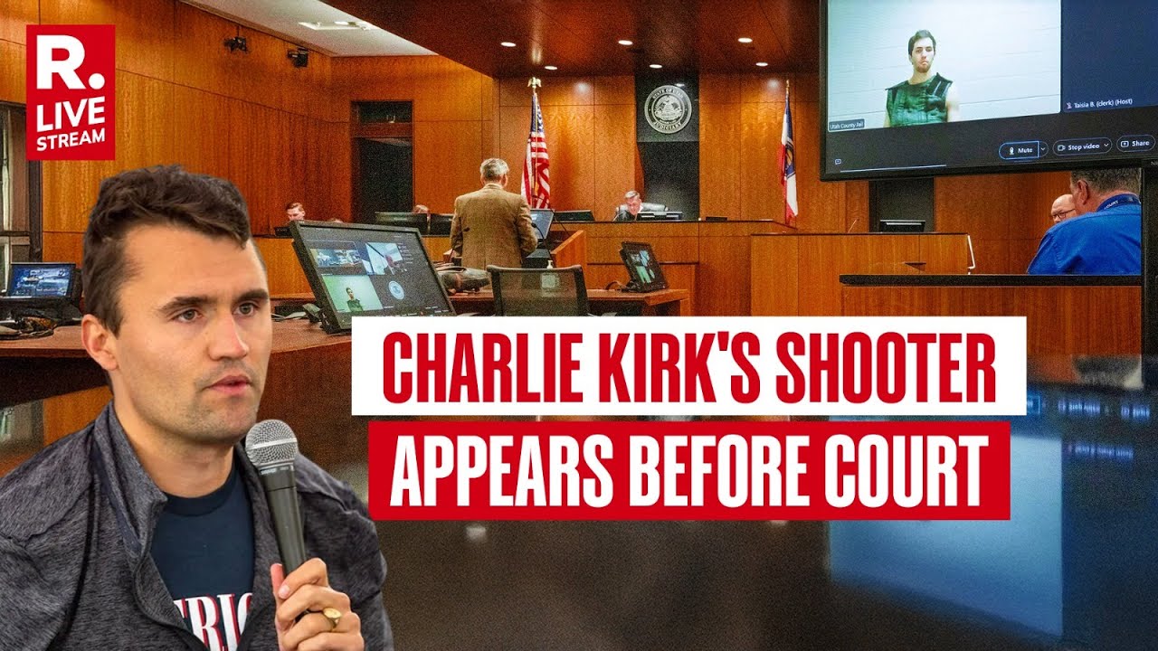 Charlie Kirk Shooting Suspect Tyler Robinson appears In Utah Court ...