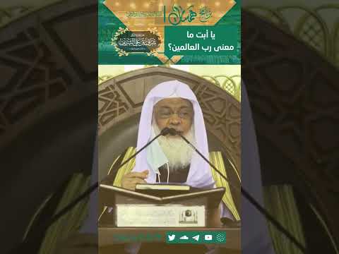 290 يا أبت ما معنى رب العالمين همسات