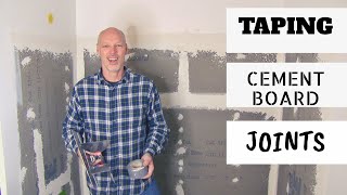 How to tape Cement Board Joints