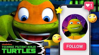 Mikey Joins Social Media Full Scene Teenage Mutant Ninja Turtles