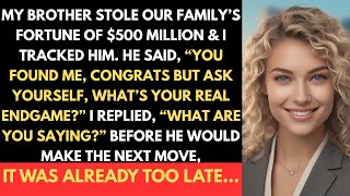 My Brother Stole Our Family’s Fortune of $500million & Moved Overseas. I Tracked Him Down & Then...