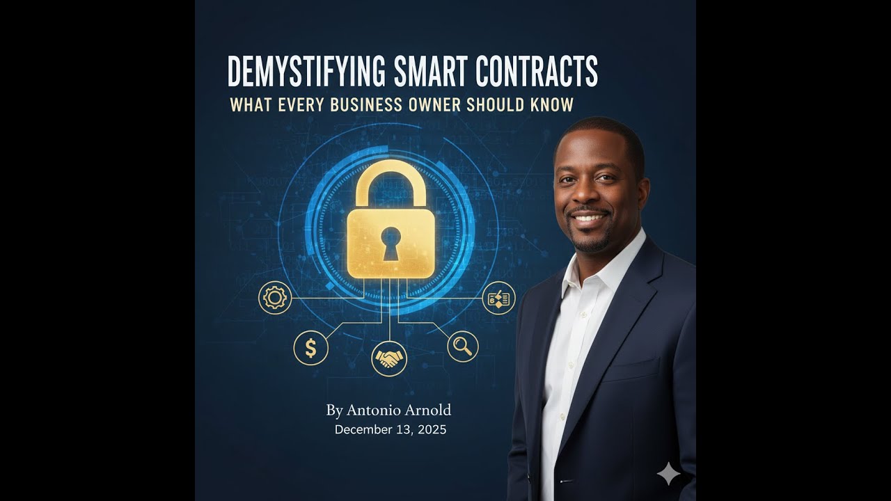 Demystifying Smart Contract, What Every Business Owner Should Know by Antonio Arnold Dec 13, 2025