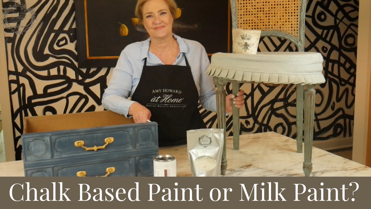Milk Paint or Chalk Based Paint What Should I Use? YouTube