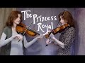 Fiddle duet  the princess royal  english fiddle tune in harmony