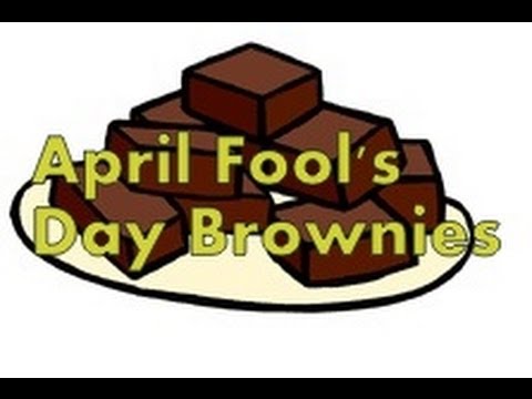 April Fool's Day Brownies