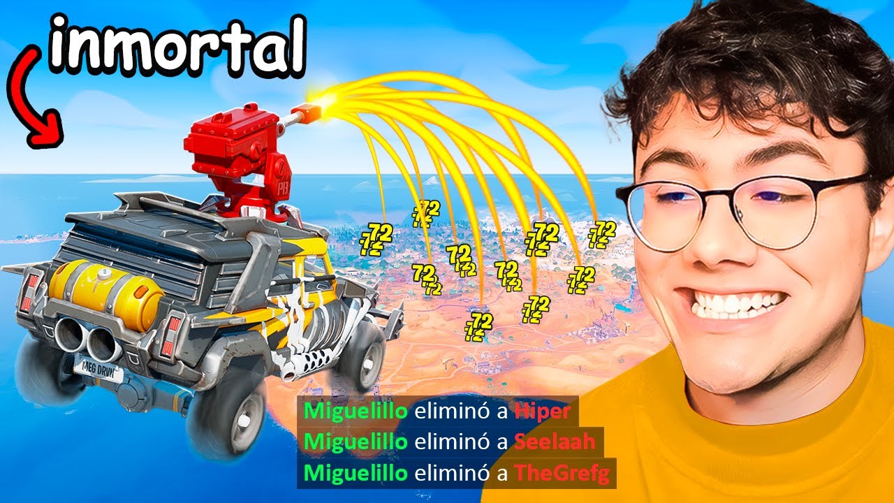 Hemos ROTO los Nuevos Coches de Fortnite con Bugs