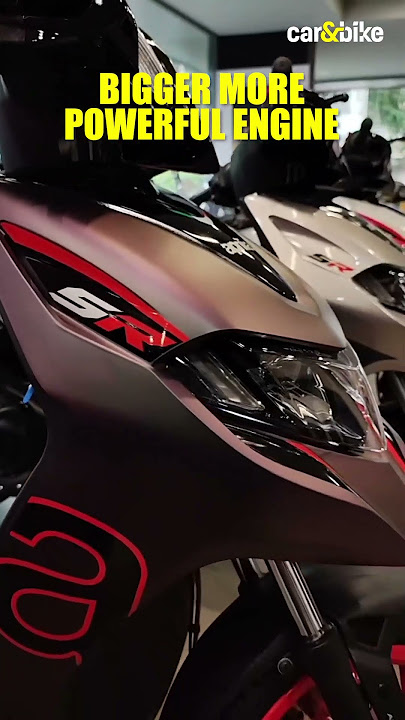 Aprilia has updated the SR 160 with the SR 175, as the scooter has started arriving at dealerships.