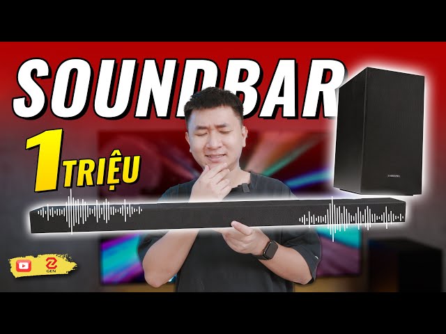 Soundbar Samsung full combo mà giá chỉ 1 TRIỆU? (HW-T420) | Genz Viet