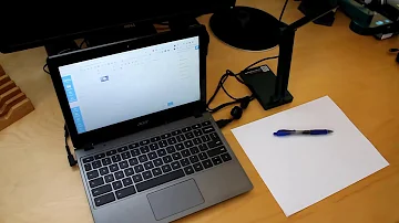 How do I connect my camera to my Chromebook?