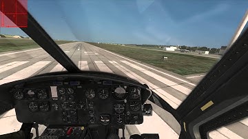 DCS UH1 Huey Startup - Taxi - Takeoff - Landing