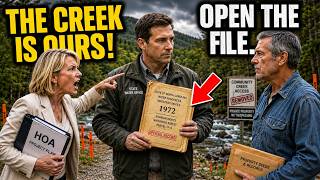 HOA Claimed My Creek Was Community Property — Then the State Water Office Opened One Old File