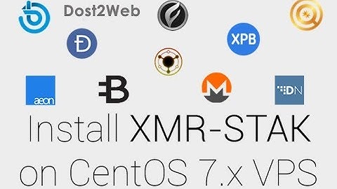 How to Install  XMR-STAK-CPU on CentOS 7.x
