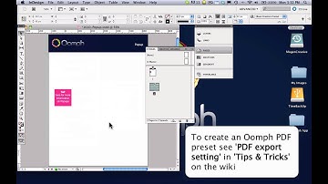 Creating a Popup widget using InDesign for Oomph