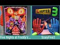 Five Nights At Freddy&#39;s: Security Breach Vs Poppy Playtime 3 - Game Blue 2018