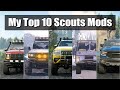 Snowrunner Top 10 Scouts Mods & why | My Opinion