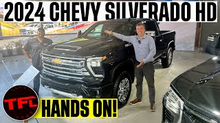 I Go Hands-On with the 2024 Chevrolet Silverado HD: Let's Kick the Tires & Answer Some Questions!