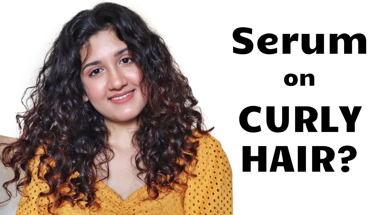 Homemade Hair Serum for FRIZZFREE Soft Curly Hair  Natural DIY  YouTube