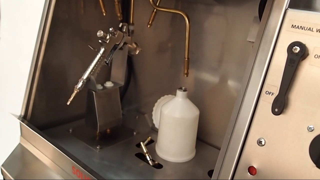 UNIC 'Easy Locate' Feature Demonstration of the Spray Gun Cleaner YouTube