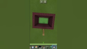I AM USING WATER BUCKET WITHOUT COBWEB ENDER PEARL OR SLIME BLOCK