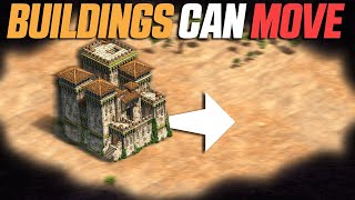 Age Of Empires 2 but buildings can move!