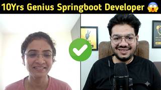 Java Spring Boot 10 Yrs Interview Experience