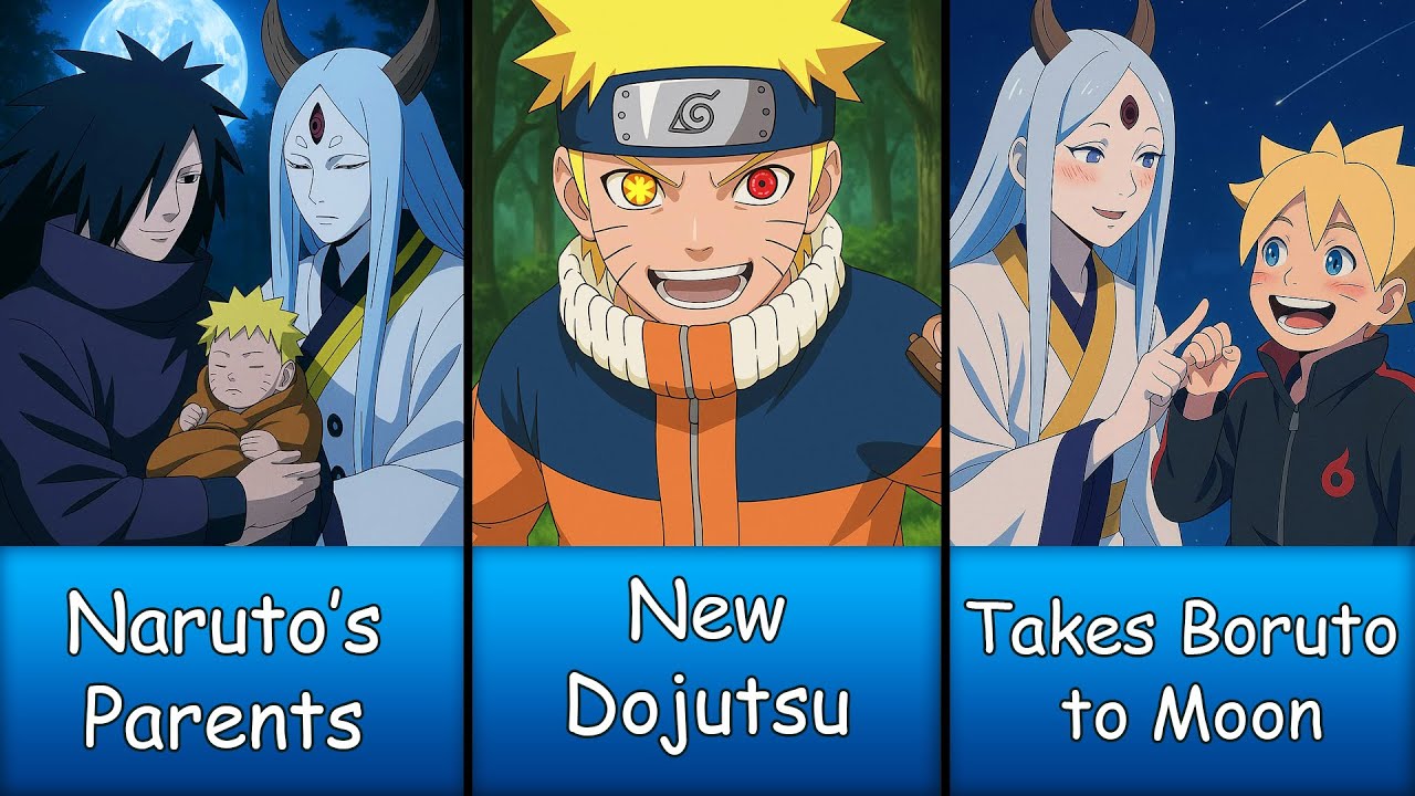 What If Both Madara and Kaguya Reborn as Naruto's Parents?