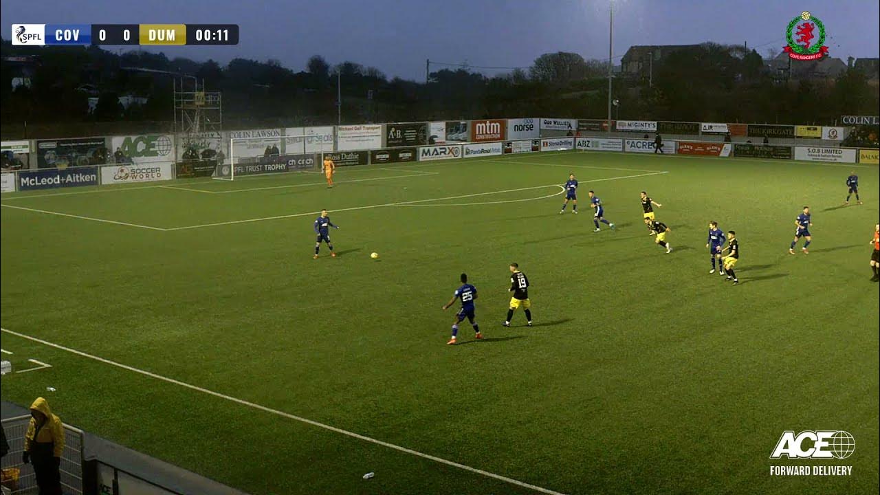 Cove Rangers vs Dumbarton cinch League 1 Saturday 4th December 2021