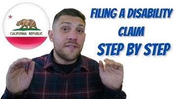 California EDD- Applying for short term and long term Disability Insurance in California