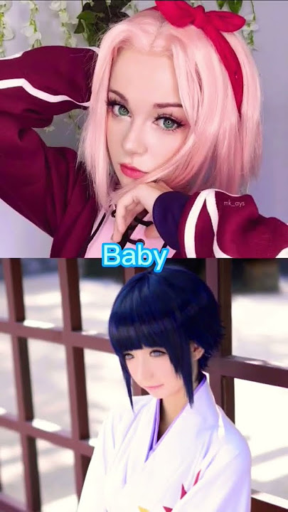 Sakura vs Hinata(cosplay edition) |who is stronger| #boruto #naruto