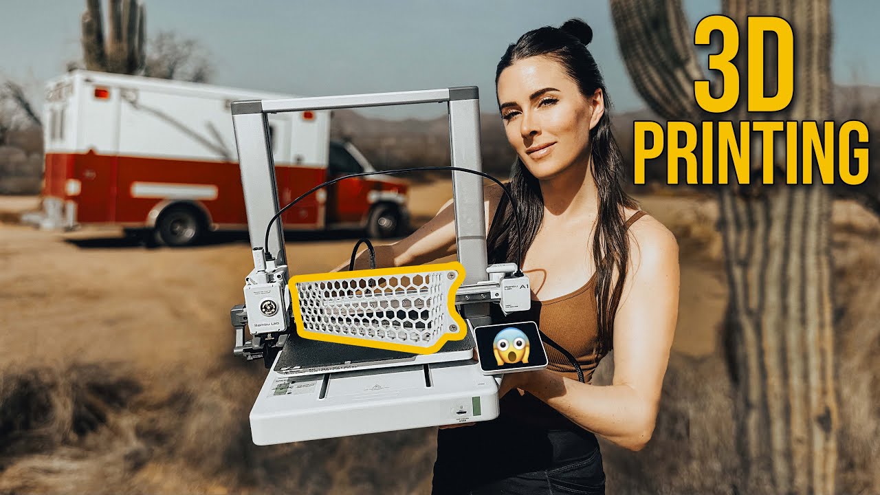 3D PRINTING UPGRADES for our CUSTOM CAMPER VAN - Bambu Lab A1 Combo ...
