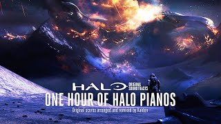 One Hour of Halo Pianos