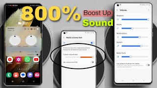 All SAMSUNG Mobile : 800 % Boost Up Speaker Sound 🔥 100%, Working Hidden Feature 📱 One UI 6.1& 6.0