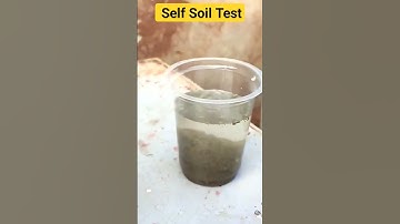 Self Soil Test | मिट्टी की जांच करने का आसान तरीका #shorts