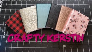 Faux Leather Notebook covers
